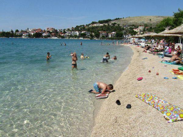 Braco Apartments By The Sea With A Sea View Zaboric Dış mekan fotoğraf