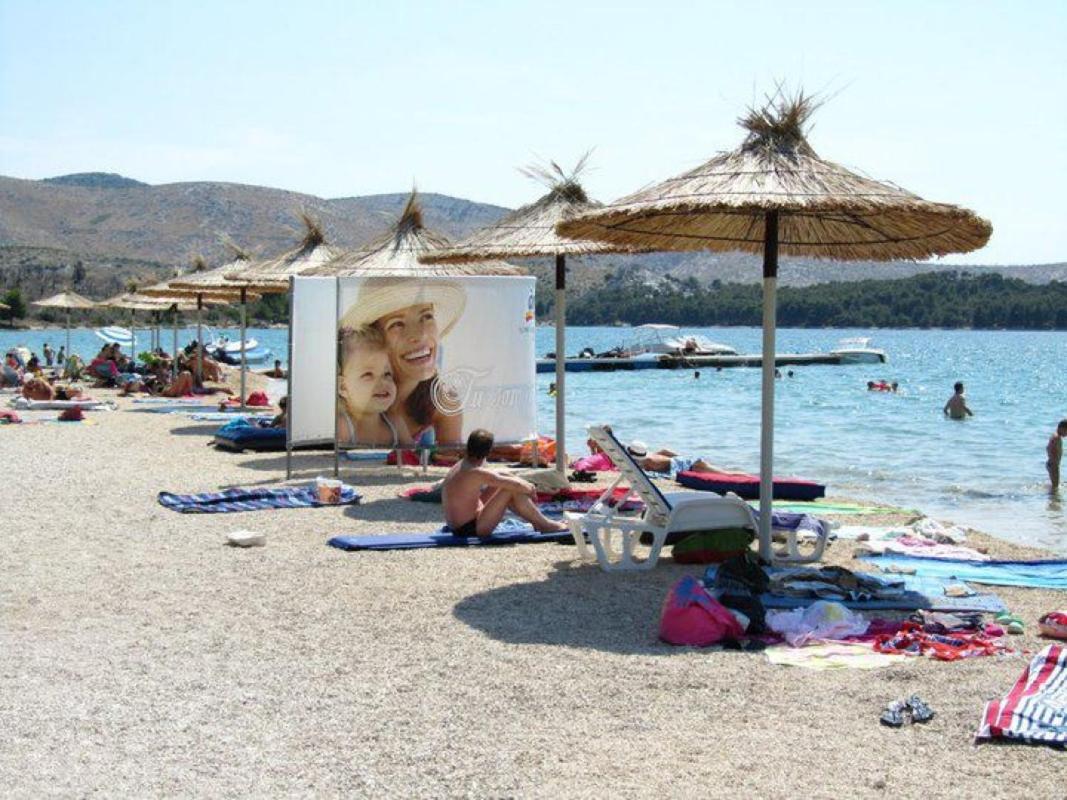 Braco Apartments By The Sea With A Sea View Zaboric Dış mekan fotoğraf