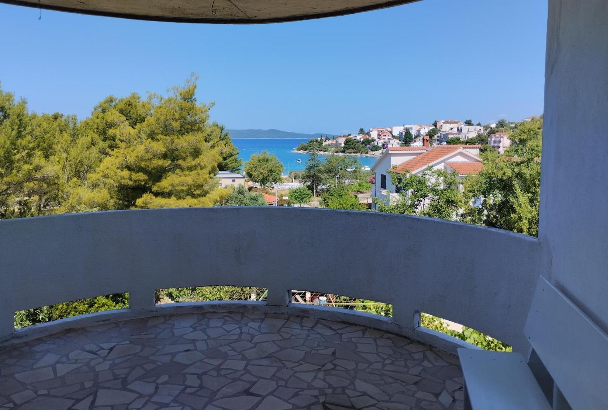 Braco Apartments By The Sea With A Sea View Zaboric Dış mekan fotoğraf