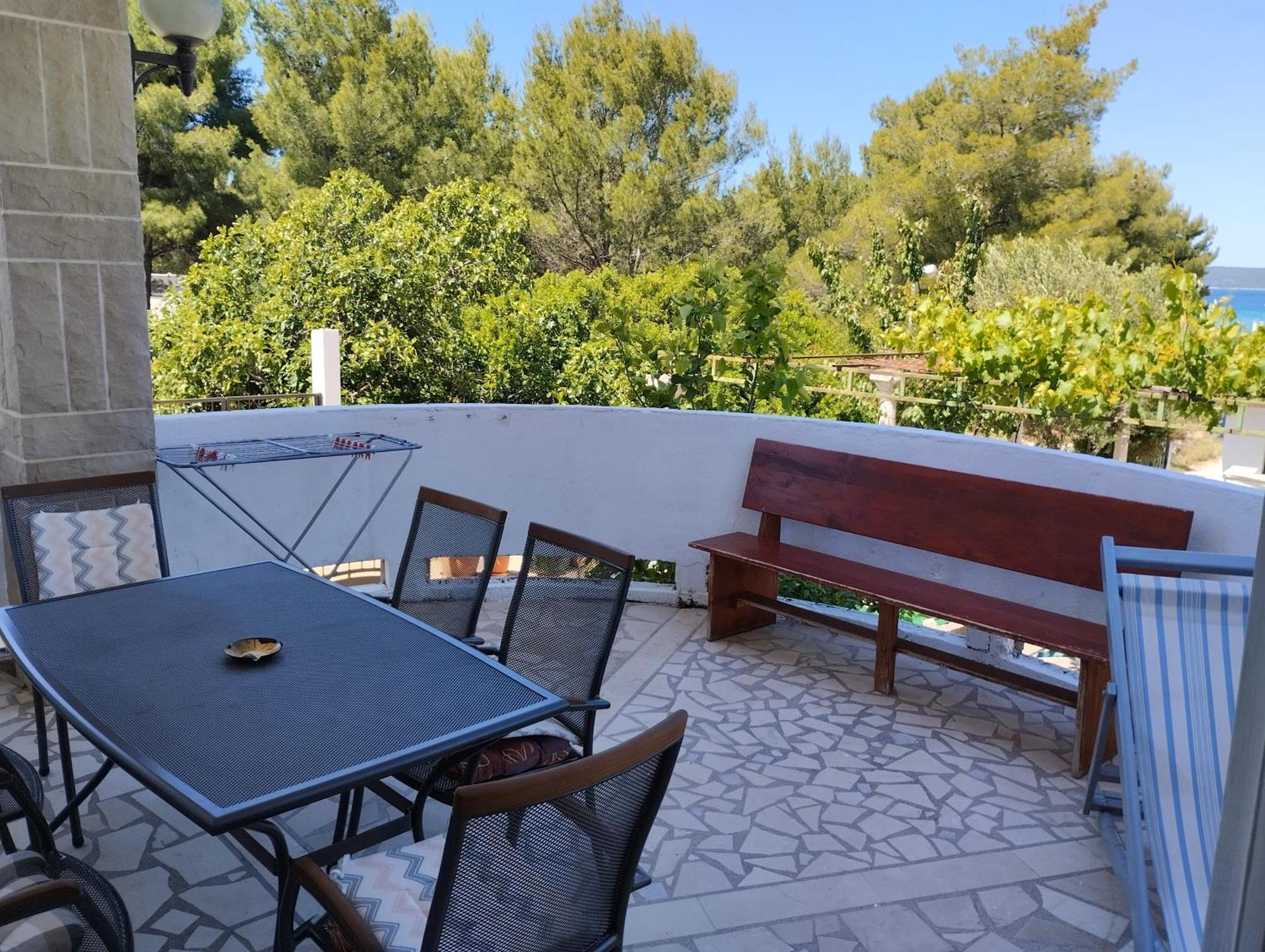 Braco Apartments By The Sea With A Sea View Zaboric Dış mekan fotoğraf